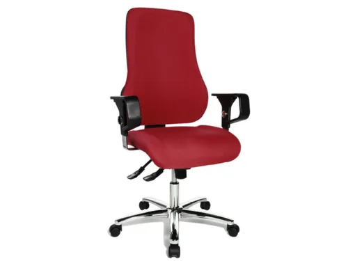 Topstar Bureaustoel Sitness 55 met Body-Balance-Tec Donkerrood