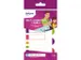Etiquettes Avery plastifiées multicolore fluor, 24 pieces