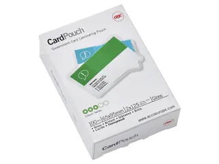 Lamineerhoes Gbc Goverment Card 65x95mm 125 Micron glanzend - 1