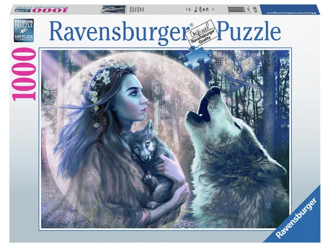 Puzzel Ravensburger Magie du clair de lune 1000 pièces