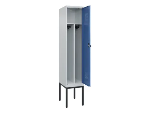 locker voor scheiding van kleding,HxBxD 2120x400x500mm,1vak