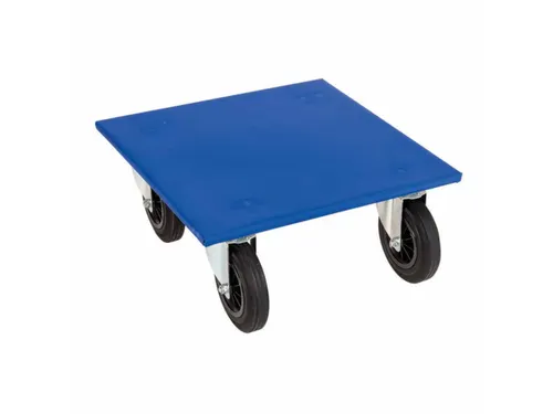 meubelroller,draagverm. 750kg,laadvl. LxB 600x600mm,platform gesloten