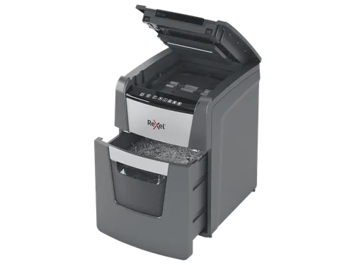 Papiervernietiger Rexel Optimum Auto+ 90X snippers 4x28mm