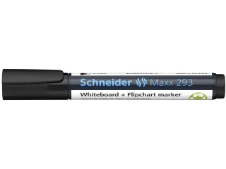 Boardmarker Schneider Maxx 293 beitelpunt 2-5 mm zwart - 2