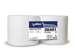 Industriepapier Celtex 2-laags wit 270 meter krimp a 2 rol