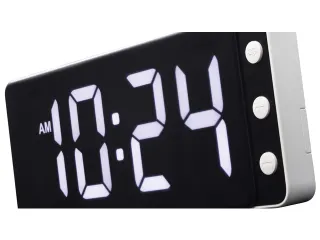 Tafel/wandklok NeXtime Digital Clock White 27,2x10,8cm - 7