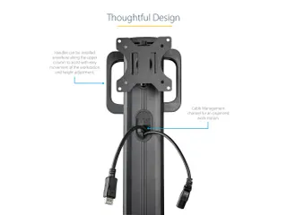 Mobiele Werkplek met Monitorsteun CPU Houder - 19