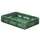 Euronorm Stapelkrat 120x600x400mm 20l Opengewerkt/Bodem Gesl. Groen