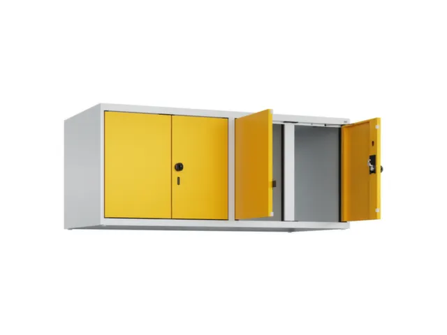 opzetkast,v. locker voor scheiding van kleding,4vak.,vak B 300mm