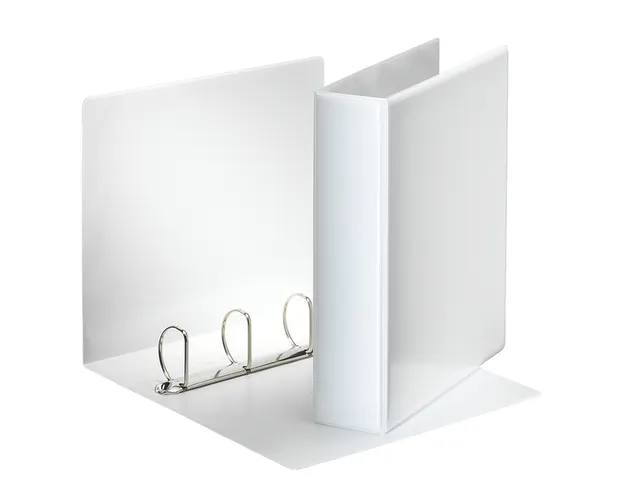 Presentatie Ringband Esselte 4 rings A4 50mm D-mech Panorama Wit