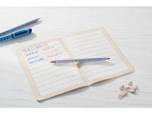 Kleurpotlood Faber-Castell Jumbo Grip Bicolor