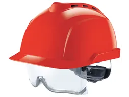 MSA V-Gard 930 geventileerde veiligheidshelm Rood