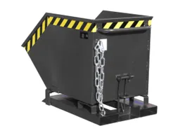 kiepbak,HxLxB 905x1395x840mm,0,6m³,draagverm. 300kg,RAL7021