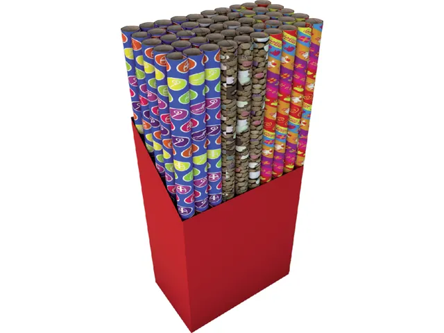 Inpakpapier Sint 300x100cm assorti