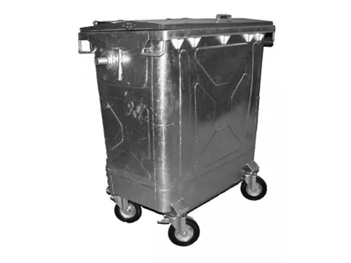 Staalverzinkte container 770 liter