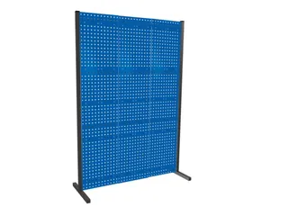 scheidingswand van geperforeerde plaat,enkel veld,totale B 1500mm - 1