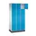 lockerkast,RAL 7035/RAL 5012,HxBxD 1950x920x500mm,3x5vakken,cil.-slot