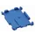 Klapdeksel Voor Euronorm Stapelkrat Voor Lxb 400X300Mm Kleur Blauw