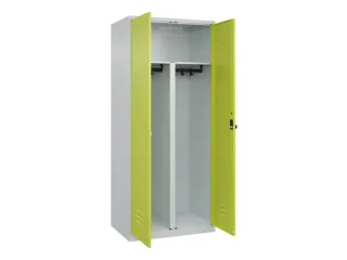 PBM-locker,HxBxD 1850x800x500mm,2vak,vak B 400mm,draaigrendel - 2