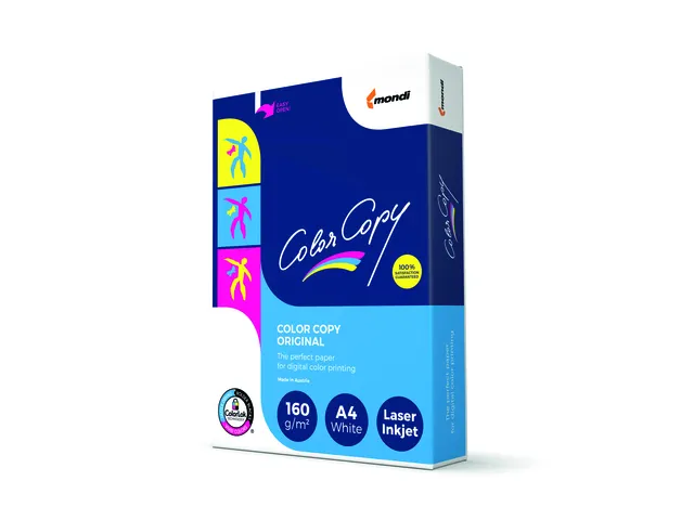 Laserpapier Color Copy A4 160 Gram Wit 250vel Voordeelbundel