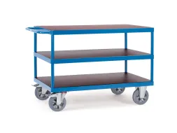 Tafelwagens 12422 1200kg 1000x700mm Ral5007 3 Etages Watervast