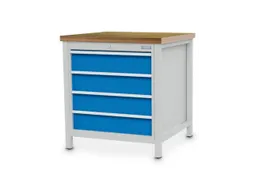 werkbank met opbergruimte,HxBxD 959x810x750mm,multiplexblad