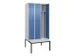locker voor scheiding van kleding,HxBxD 2120x900x815mm,3vak