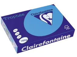 Trophée Intens Gekleurd papier A4 160 gram 250vel Koningsblauw