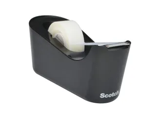 Plakbandhouder Scotch C18 zwart + 1 rol magic tape 19mmx33m - 2