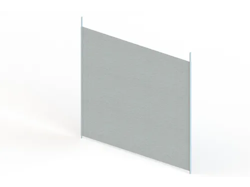 scheidingsplaat,v. inhaakstelling,HxD 500x500mm,doorgaand,staal