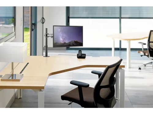 Neomounts Monitorarm 1 Scherm Zwart 30 inch Nm-d135black