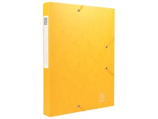 Elastobox Cartobox 4 cm geel kwaliteit 7/10e - 1