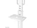 OUTLET Monitorstandaard Wit DS75-450BL2 Videobar Multimedia
