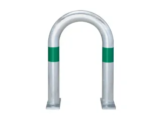 beschermbeugel,v. laadzuilen,boog,HxB 500x360mm,staal vuurverzinkt - 1