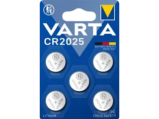 knoopcel Lithium CR2025, blister van 5 stuks - 2