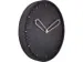 Wandklok NeXtime dia. 35 cm, polyresin, zwart