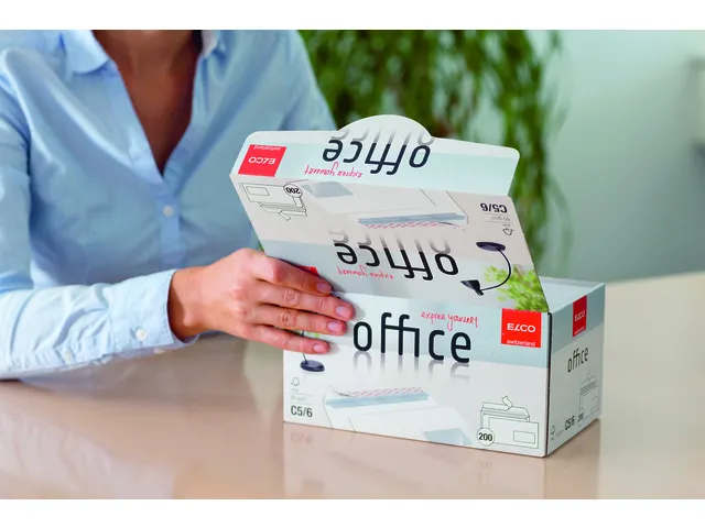 Office C5/6 envelop venster rechts zelfklevend 80gr 200 stuks