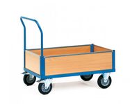 Fetra Bakwagens 2560 500kg 850x500mm Hout Ral5007