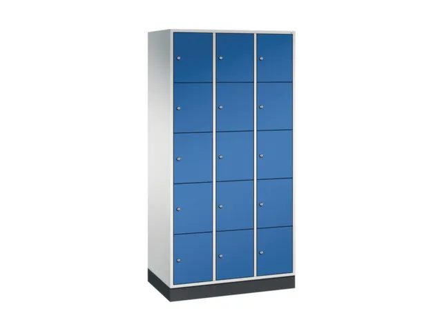 armoire multicases,RAL7035/RAL5010,HxlxP 1950x920x500mm