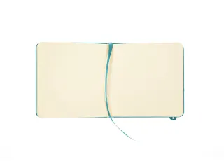 Schetsboek Kangaro 12x12cm dark turquoise PU HC 80 vel 140gr roomwit m - 3