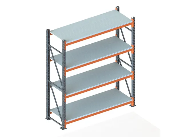 breedvakstelling,grondveld,HxBxD 2700x2395x800mm,vakl. 1800kg