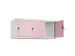 opzetkast,v. locker,3vak.,vak B 400mm,HxBxD 500x1200x500mm