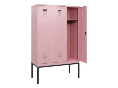 schoollocker,HxBxD 1950x1200x500mm,3vak,vak B 400mm,cil.-slot