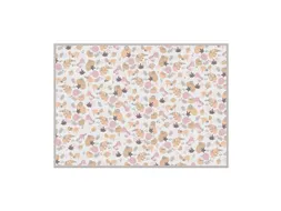 Placemat 45x32cm PVC Foya Bloemen 6 Stuks
