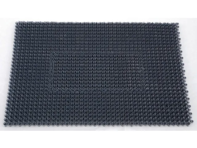 Schoonloopmat Grof Vuil Ldpe 57x86 Donkergrijs