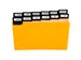 Tabblad a-z Glanskarton 6/10 105x148mm 24 stuks
