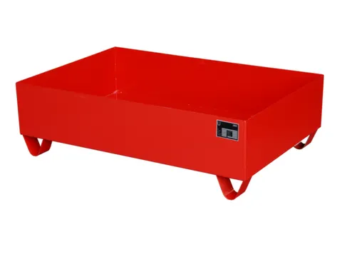 Systeem-Opvangbak 2x 200l Opvangvol. 224l 360x1200x800mm Ral 3000