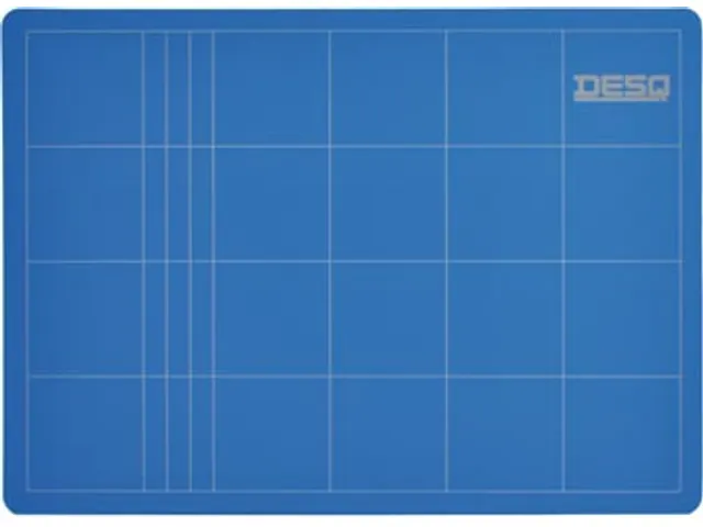 Snijmat, 3-Laags, Blauw, Ft 22x30cm A4