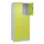 lockerkast,HxBxD 1850x800x500mm,2x3vakken,vak B 400mm,cil.-slot