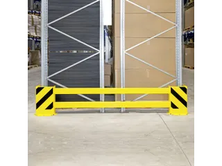 aanrijdbeveiligingsplank,v. binnen,hoek,HxLxD 465x2300-2700x160mm - 1